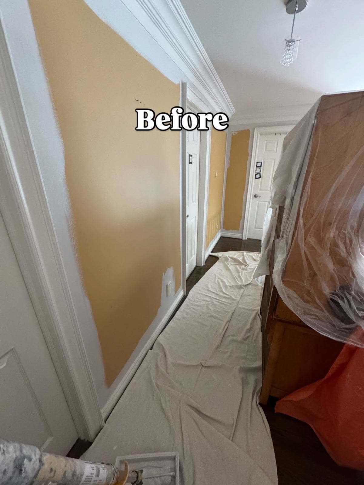 Interior Repaint in Newmarket - work in progress 2
