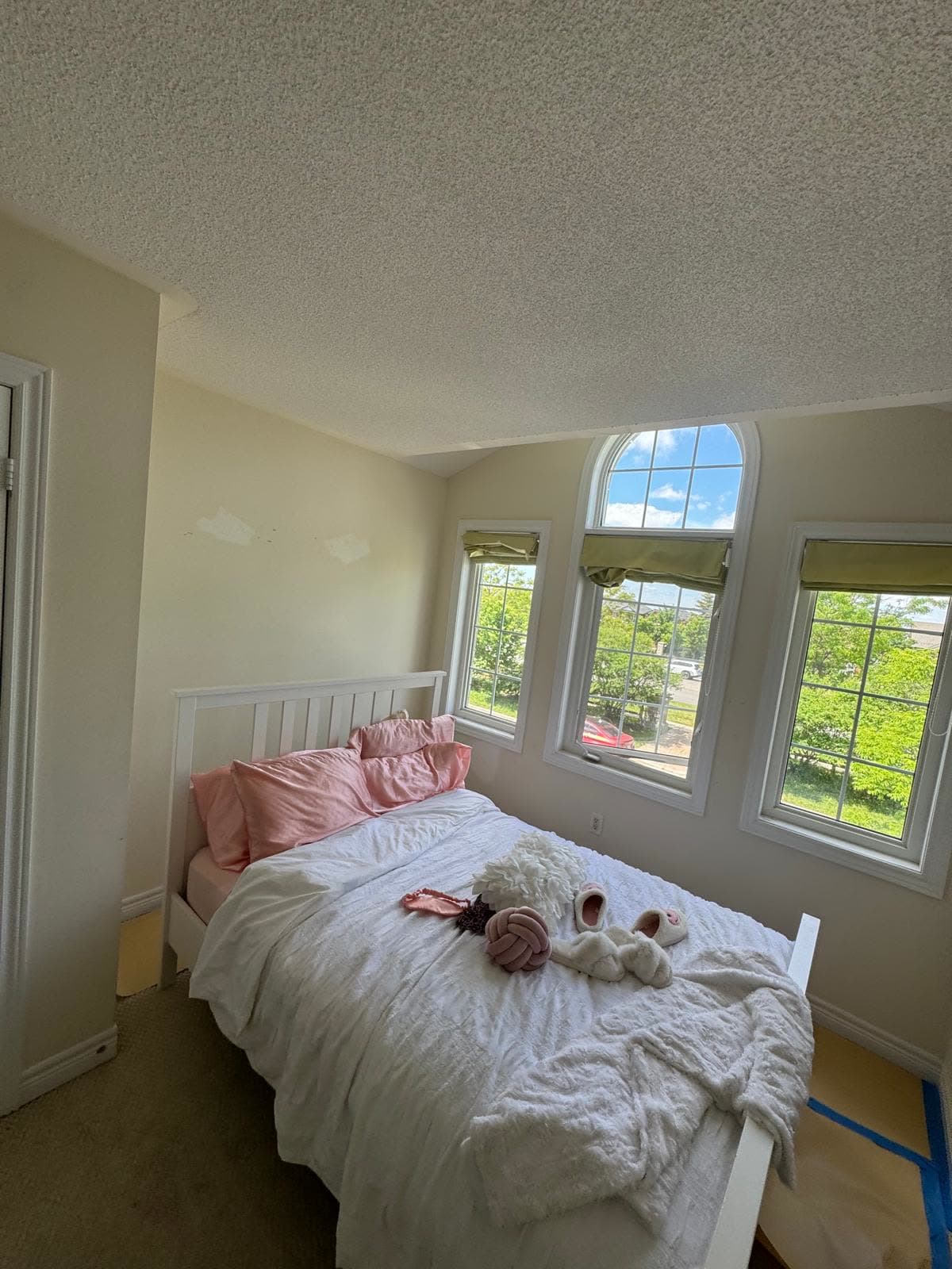 Bedroom Painting Project in Woodbridge - work in progress 1