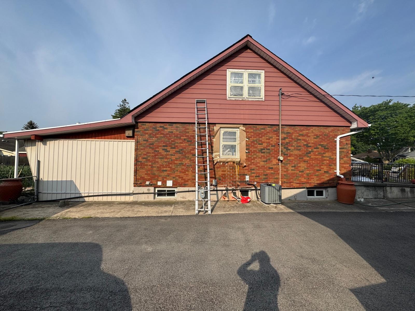 Exterior Repaint in Niagara Falls - before