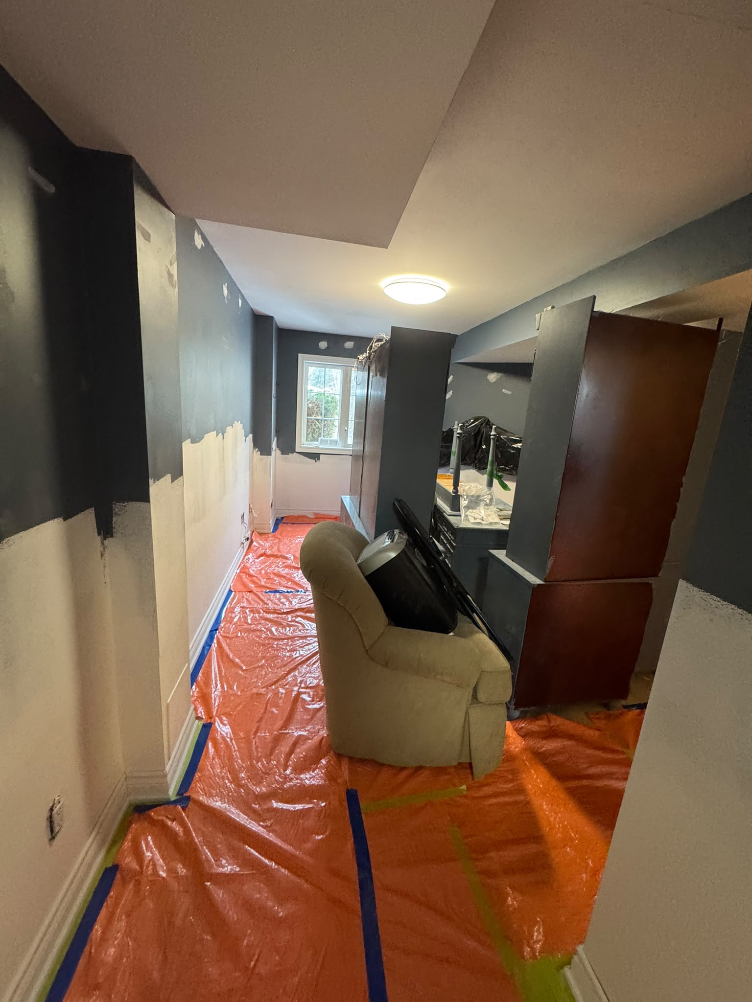 Office Painting work in progress