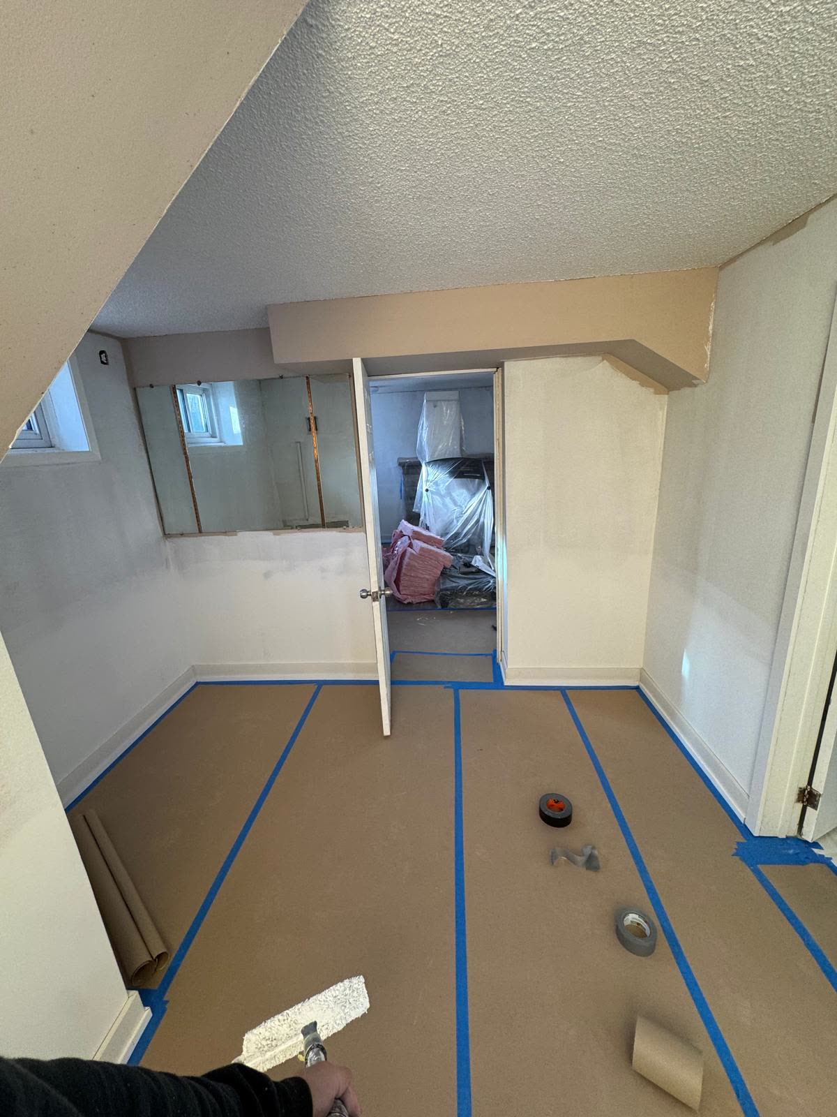 Caulking & Surface Preparation work in progress